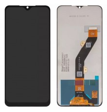 Дисплей для Infinix Hot 30i (X669), чорний, без рамки, Оригінал (переклеєне скло)