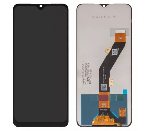 Дисплей для Infinix Hot 30i (X669), чорний, без рамки, Оригінал (переклеєне скло)
