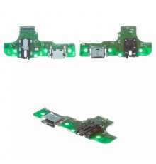 Шлейф для Samsung A207F/DS Galaxy A20s, коннектора зарядки, микрофона, плата зарядки, High Copy M12
