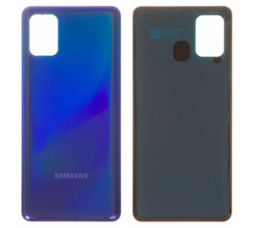 Задня панель корпусу для Samsung A315 Galaxy A31, синя (Prism Crush Blue)