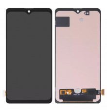 Дисплей для Samsung A715 Galaxy A71, черный, без рамки, High Copy с широким ободком, (OLED)