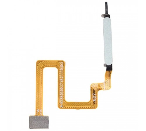 Шлейф для Samsung A226 Galaxy A22 5G, сканера відбитка пальця (Touch ID), зелений (Mint), Original (PRC)