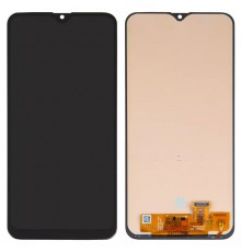 Дисплей для Samsung A205 Galaxy A20, A205F/DS Galaxy A20, M107F/DS Galaxy M10s, черный, без рамки, Сopy (TFT)