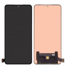 Дисплей для Xiaomi 12T, 12T Pro, чорний, без рамки, Original (PRC) (переклеєне скло), 22071212AG, 22081212UG, 22081212G