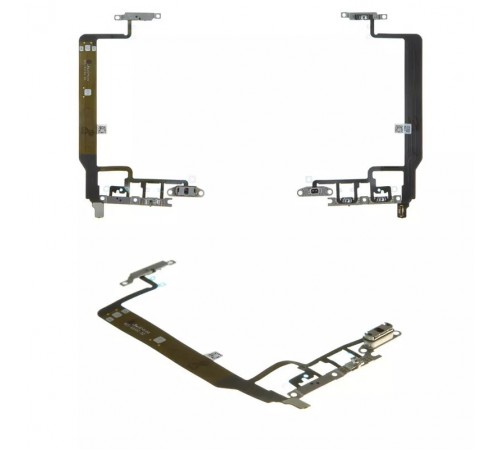 Шлейф для iPhone 13 Pro, кнопки включения, кнопок громкости звука, Original (PRC)