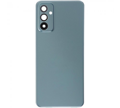 Задняя панель корпуса для Samsung M236B Galaxy M23, голубая (Light Blue), Copy + стекло камеры