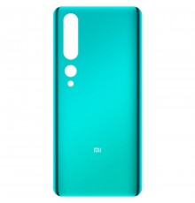 Задняя панель корпуса для Xiaomi Mi 10, зеленая (Coral Green), Copy, M2001J2G, M2001J2I