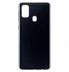 Задняя панель корпуса для Samsung M215 Galaxy M21, черная (Raven Black), Copy