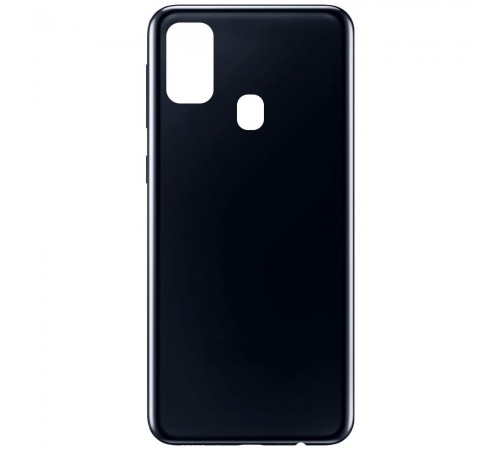 Задняя панель корпуса для Samsung M215 Galaxy M21, черная (Raven Black), Copy Задняя панель корпуса для Samsung M215 Galaxy M21, черная (Raven Black), Copy