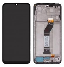 Дисплей для Xiaomi Poco C65, Redmi 13C, черный, с рамкой, (Box) (LM5C4090F0-A1)