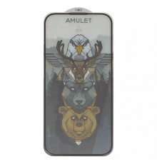 Захисне скло iNobi Amulet для Apple iPhone 15 Pro, Full Glue, Anti-Static, чорне 
