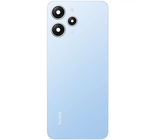Задняя панель корпуса для Xiaomi Redmi 12, синяя (Sky Blue) + стекло камеры Задняя панель корпуса для Xiaomi Redmi 12, синяя (Sky Blue) + стекло камеры