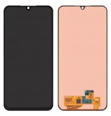 Дисплей для Samsung A155 Galaxy A15, A156 Galaxy A15 5G, M156 Galaxy M15, черный, без рамки, Оригинал (переклеено стекло)