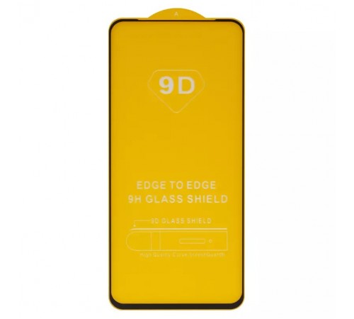 Захисне скло для Realme 8i, 9i, Narzo 50, сумісне з чохлом, Full Glue, (без упаковки), чорний