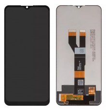 Дисплей для Realme C11 (2021), C20, C21, чорний, без рамки, Copy, RMX3201 RMX3063 RMX3231