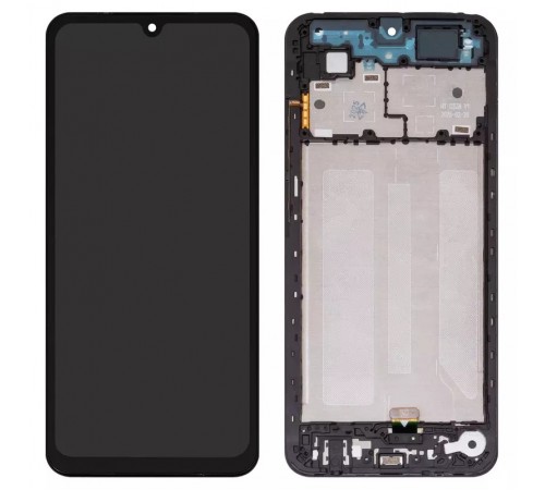 Дисплей для Xiaomi Redmi A5 4G, чорний, з рамкою, Original (PRC), 169.5mm, 25028RN03Y, EU version