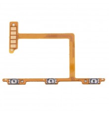 Шлейф для Tecno Spark 6 (KE7), кнопки включения, кнопок громкости звука