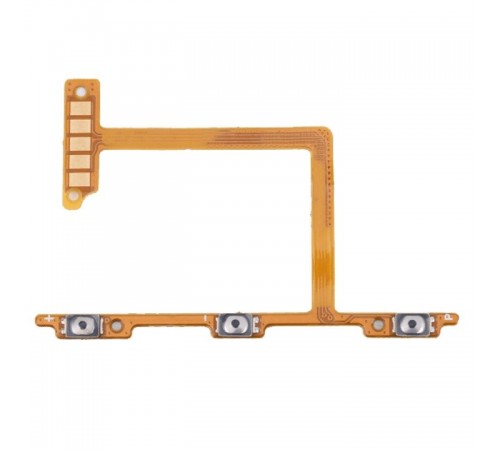 Шлейф для Tecno Spark 6 (KE7), кнопки увімкнення, кнопок гучності