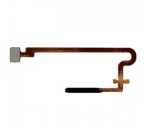 Шлейф для Tecno Spark 10 Pro (KI7), сканера отпечатка пальца (Touch ID), черный, Original (PRC)