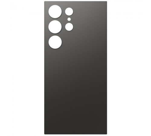 Задняя панель корпуса для Samsung S928 Galaxy S24 Ultra, черная (Titanium Black)
