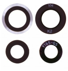 Скло камери для Xiaomi Mi 11, чорне, M2011K2C, M2011K2G