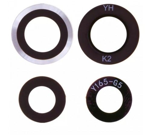 Скло камери для Xiaomi Mi 11, чорне, M2011K2C, M2011K2G