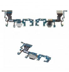 Шлейф для Samsung G960F Galaxy S9, коннектора зарядки, мікрофона, плата зарядки, Original (PRC)