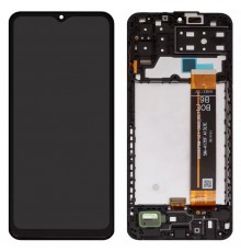 Дисплей для Samsung A135 Galaxy A13, M135 Galaxy M13, черный, с рамкой, Original (PRC), SM-M236B V04