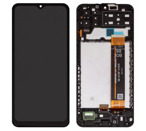 Дисплей для Samsung A135 Galaxy A13, M135 Galaxy M13, черный, с рамкой, Original (PRC), SM-M236B V04