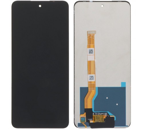 Дисплей для Oppo A60, A80, A5 Pro, A5x, черный, без рамки, High Copy