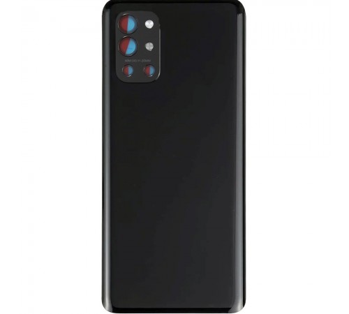Задня панель корпусу для OnePlus 9R, чорна (Carbon Black), глянцева, Copy + скло камери