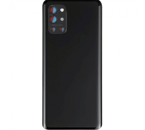 Задняя панель корпуса для OnePlus 9R, черная, глянцевая, Copy + стекло камеры
