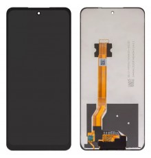 Дисплей для Oppo A3 (CPH2669), A3x (CPH2641), A40, A60 (CPH2631), черный, без рамки, High Copy, FPC6713