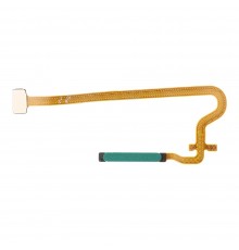 Шлейф для Realme C61 (India), сканера отпечатка пальца (Touch ID), зеленый (Safari Green), Original (PRC)