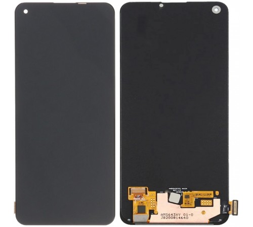 Дисплей для Realme 8, 8 Pro, V15 5G, черный, без рамки, Original (PRC), p/n: AMS643XY05