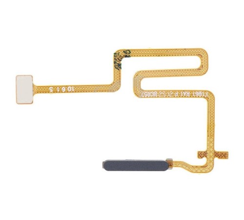 Шлейф для Oppo A96, сканера отпечатка пальца (Touch ID), черный (Starry Black), Original (PRC)