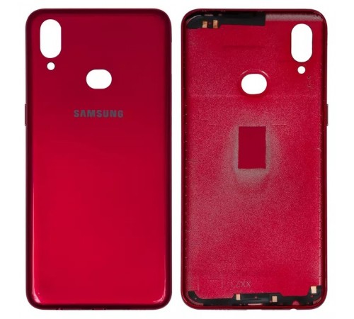Задня панель корпусу для Samsung A107F/DS Galaxy A10s, червона