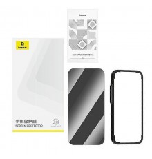 Защитное стекло для Apple iPhone 16 Pro, антишпион, Superior Series Privacy Tempered Glass Screen Protector, Baseus (P6007390A201-00)