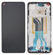 Дисплей для Realme GT Neo 2, чорний, з рамкою, Original (PRC)