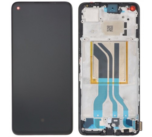 Дисплей для Realme GT Neo 2, черный, с рамкой, Original (PRC)