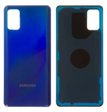 Задняя панель корпуса для Samsung A415 Galaxy A41, синяя (Prism Crush Blue)