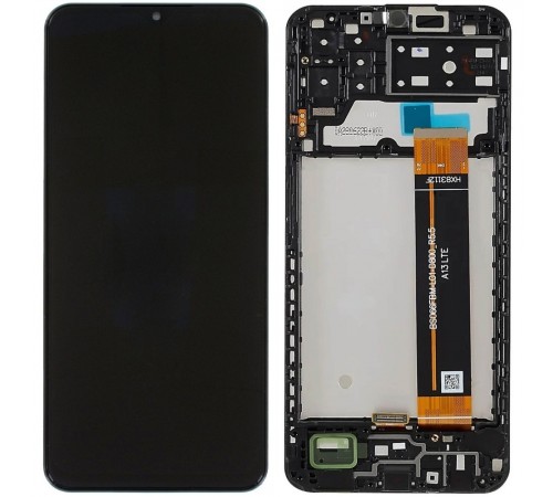 Дисплей для Samsung A135 Galaxy A13, M135 Galaxy M13, черный, с рамкой, Original (PRC), BS066FBM-L01-D800_R5.5