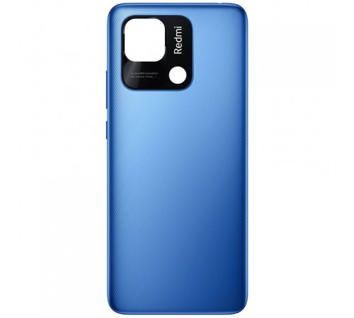 Задняя панель корпуса для Xiaomi Redmi 10C, синяя (Ocean Blue), Copy Задняя панель корпуса для Xiaomi Redmi 10C, синяя (Ocean Blue), Copy