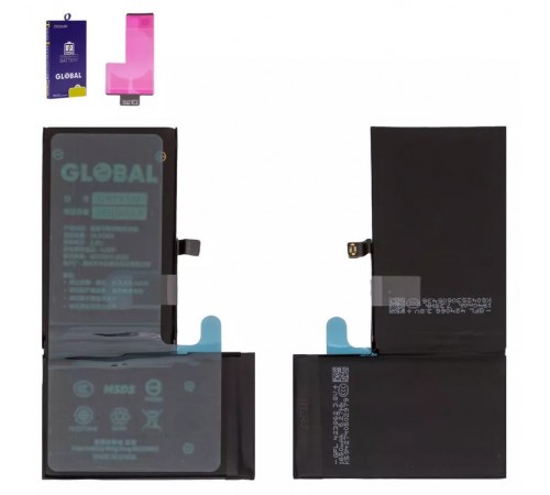 Аккумулятор Mechanic для Apple iPhone XS Max, Li-Polymer, 3,8 В, 3590 мАч, повышенная ёмкость, original IC