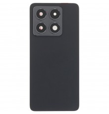 Задня панель корпусу для Xiaomi 14T, чорна (Titan Black), Copy + скло камери