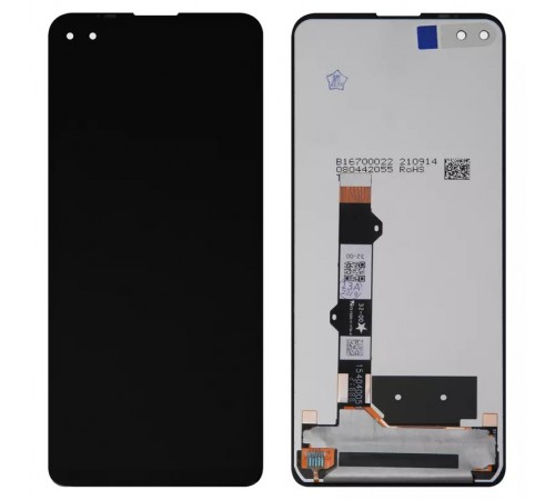 Дисплей для Motorola Moto G100 XT2125, чорний, без рамки, High Copy