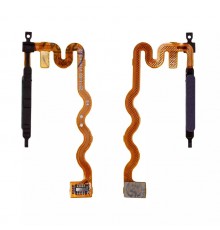 Шлейф для Motorola Moto E14, Moto G15, Moto G24, синий, со сканером отпечатков пальцев (Touch ID)