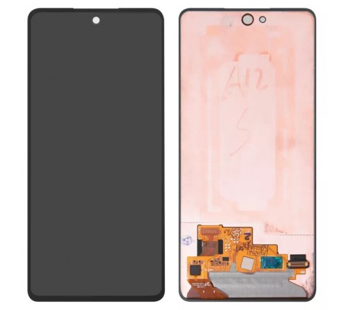 Дисплей для Samsung A525 Galaxy A52, A526 Galaxy A52 5G, черный, без рамки, Оригинал (переклеено стекло)