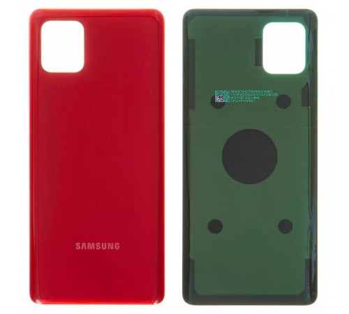 Задняя панель корпуса для Samsung N770 Galaxy Note 10 Lite, красная Задняя панель корпуса для Samsung N770 Galaxy Note 10 Lite, красная