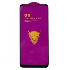 Защитное стекло для Motorola Moto G8 Plus XT2019, совместимо с чехлом, Full Glue, (без упаковки), черный